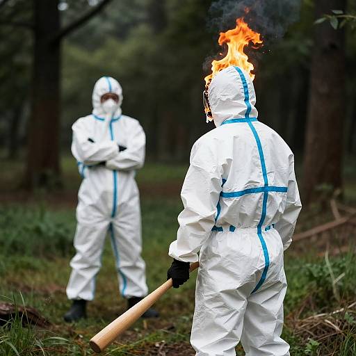 Stark Contrast in Forest Chaos