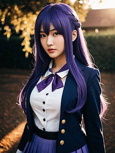 Realistic Sexy Sumire Heanna Cosplay