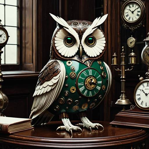 Mystical Neo-Victorian Owl Adventure
