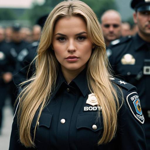 Realistic Bodyguard Costume Portrait
