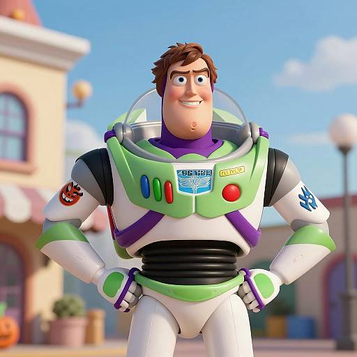 Buzz Lightyear Halloween Celebration Photo