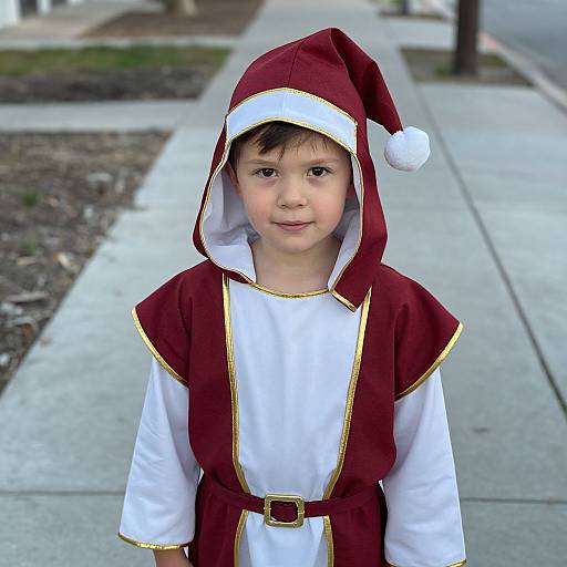 Child in Kid Nativity Costume