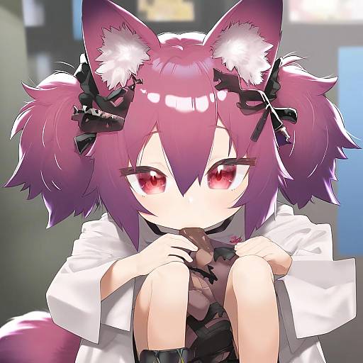 Illustration of Morte (arknights), arknights in the style of Gengorou