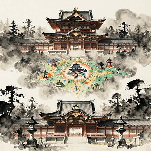 Misty Ancient Shrine Spiritual Realm