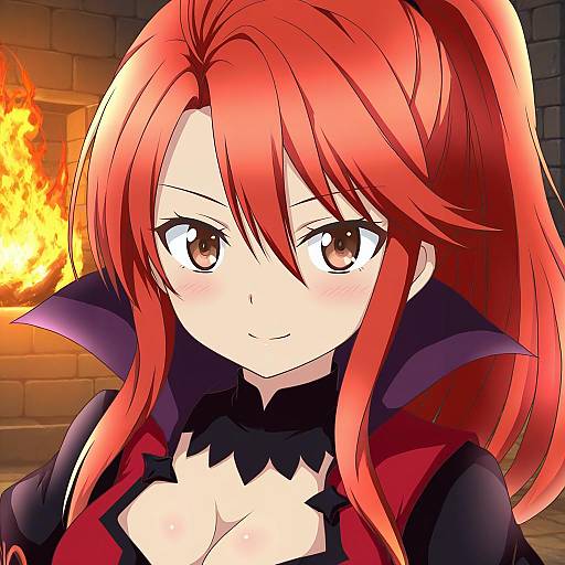 Illustration of Anna (fire emblem), fire emblem in the style of Nagineko