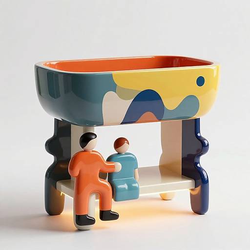 Modern Abstract Artistic Creche Design