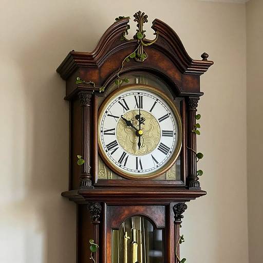 Colossal Vine Grandfather Clock