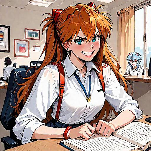 Anime Office Ladies Arguing Scene