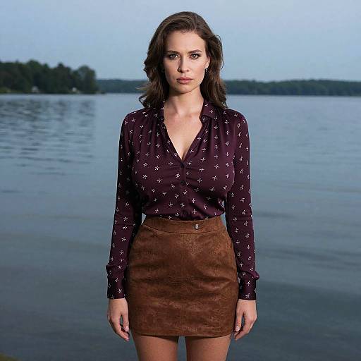 Hourglass Woman by Serene Lake