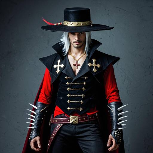 Epic Dracule Mihawk Cosplay Costume Design