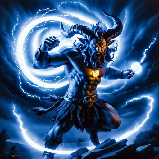 Electric Cyclops-Satyr Storm Warrior
