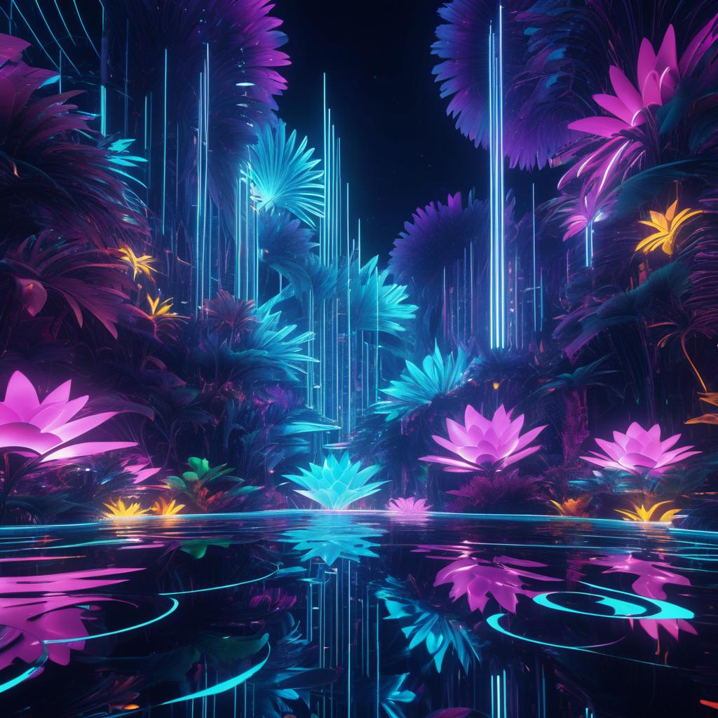 Exhilarating Chaos in a Neon Jungle