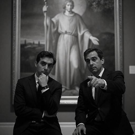 Dramatic Portraits in Shadow and Light