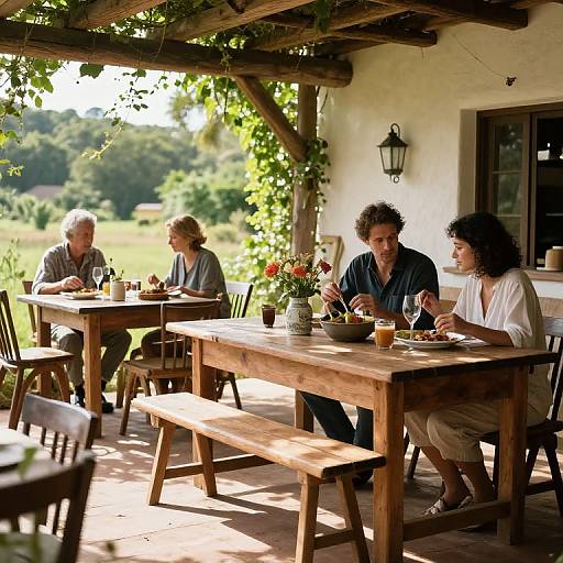 Rustic Countryside Resto Ambiance