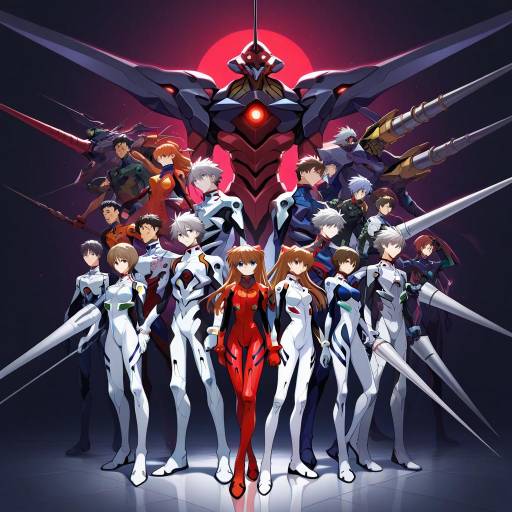Futuristic Mecha Pilots in Unique Bodysuits