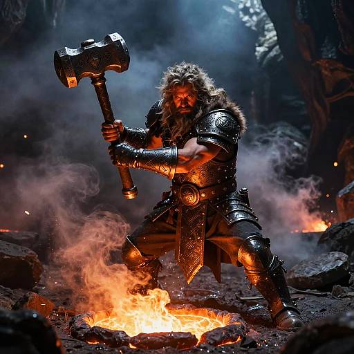 Dwarven Frostforged Blacksmith Epic