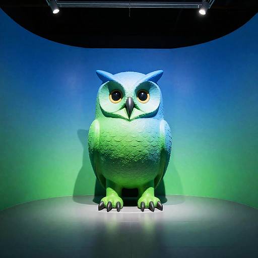 Wide-Angle Robotic Owl in Space Station