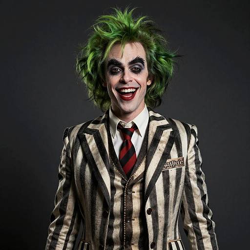 Beetlejuice-Inspired Character Design