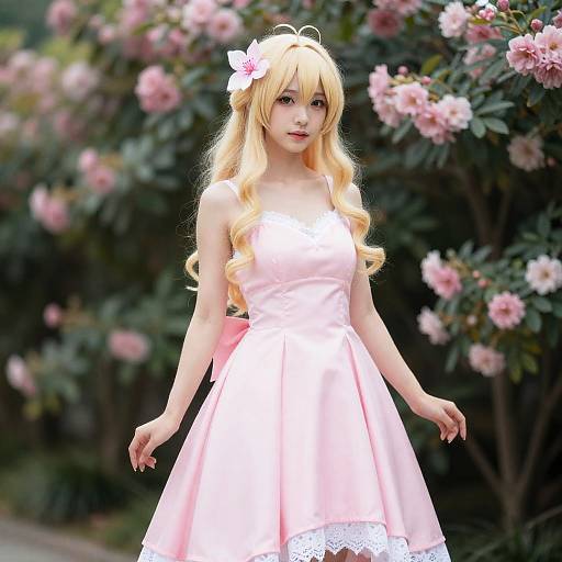 Ningguang in Pink Orchid Gown