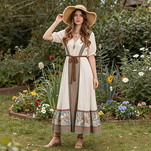 Woodstock Woman in Garden Costume