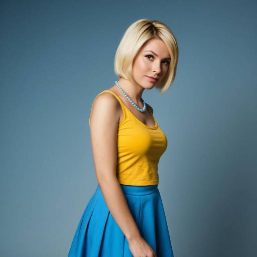 Nancy Cosplay Inspired by The Simpsons