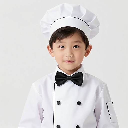 Young Boy in Chef Outfit