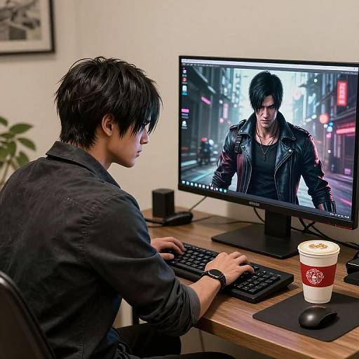 Villain Leon Gaming with Kopi