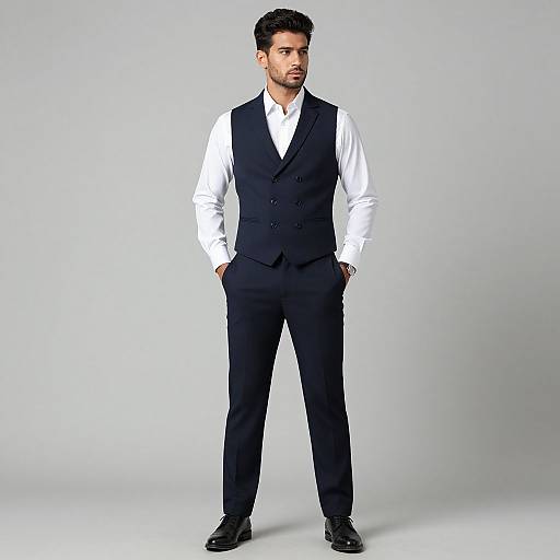 Stylish Male Waistcoat Outfit
