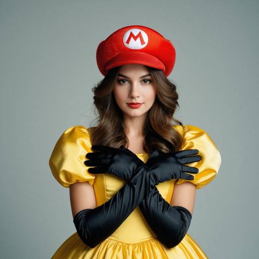 Realistic Super Mario Inspired Dress Outfit