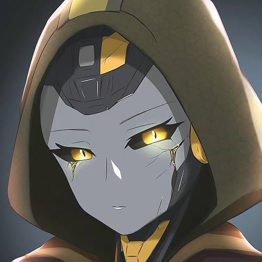 Illustration of Ash (titanfall 2), apex legends in the style of Idaten93