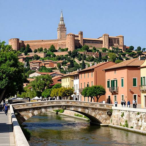 Ancient Modern Architectural Harmony