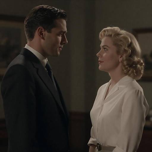 Vintage Romance in a Dim Room