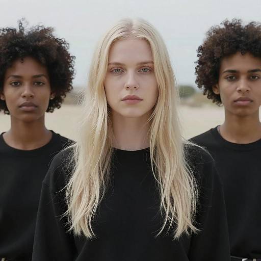 Portrait of Diversity in Sand Landscape