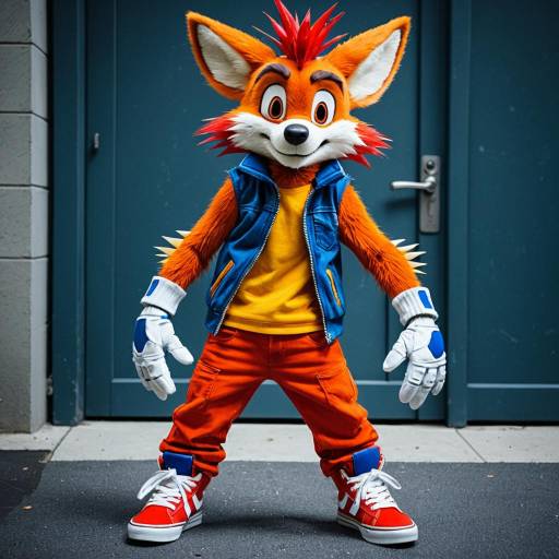 Epic Crash Bandicoot Cosplay Costume Design