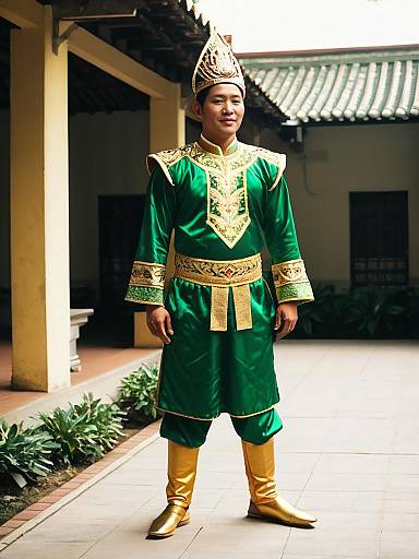 Man in Singkil Costume