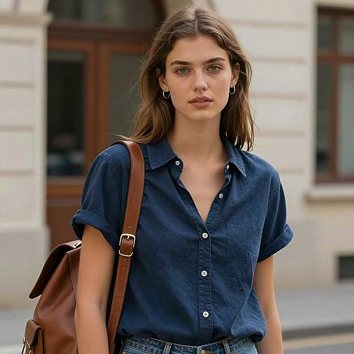 Candid Summer Portrait of Young Woman