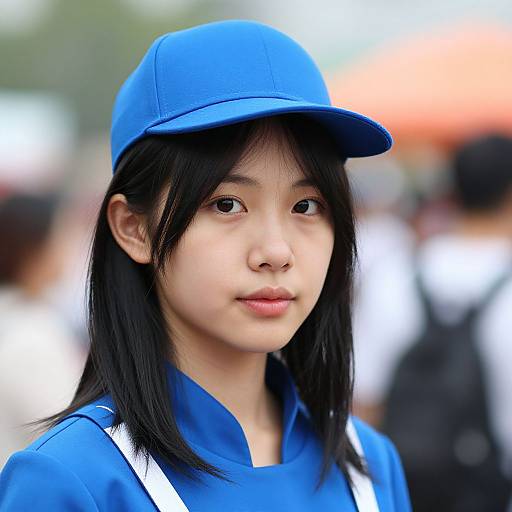 Realistic Festival Costume Portrait