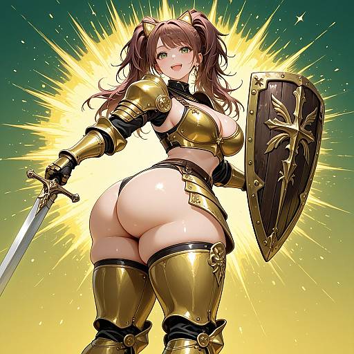 Kujikawa Rise in Fantasy Armor