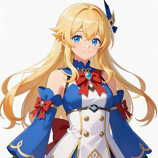 Vibrant Anime Character Illustration