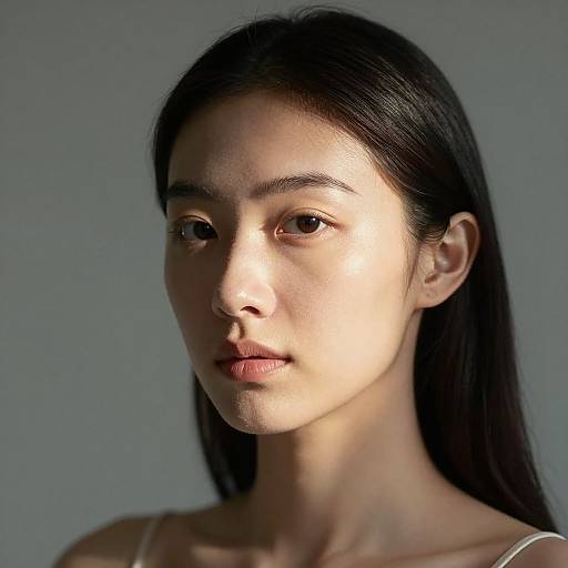 Photorealistic Half-Lit Fairy Portrait