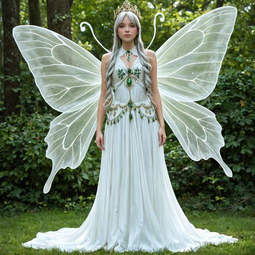 Elegant Fairy in a Magical Forest