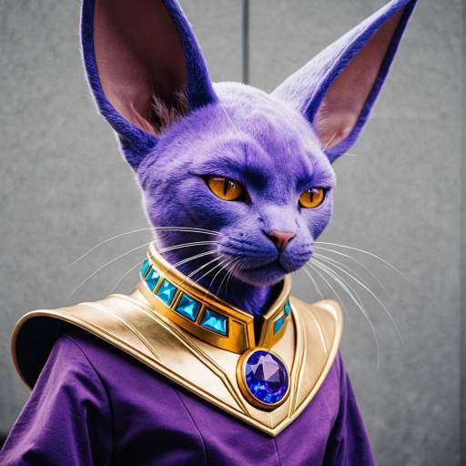 Cosplay Costume of Beerus the Cat God