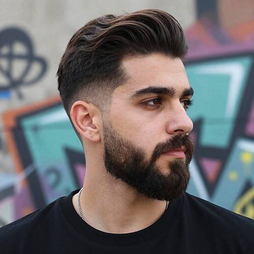 Sculpted Beard and Urban Style