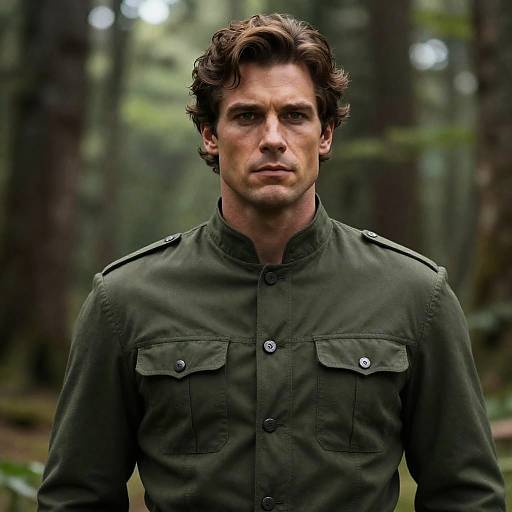 High-Res Muscular Fantasy Male Portrait