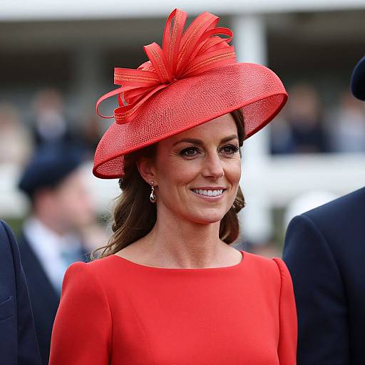 Elegant Woman at Royal Ascot 2018
