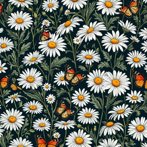 Vintage Floral Curtain Fabric Design