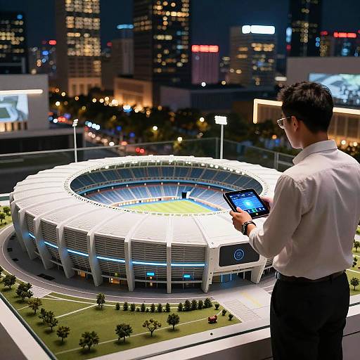 Next-Gen Modular Stadium Design Presentation