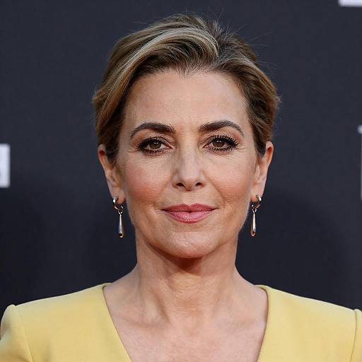 Elegant Portrait of Middle-Aged Woman