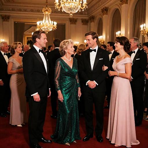 Elegant Formal Event in Grand Ballroom