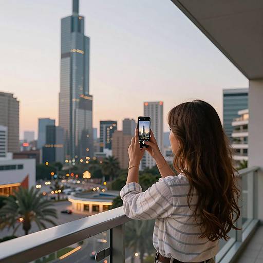 Golden Hour Cityscape Photography Moment